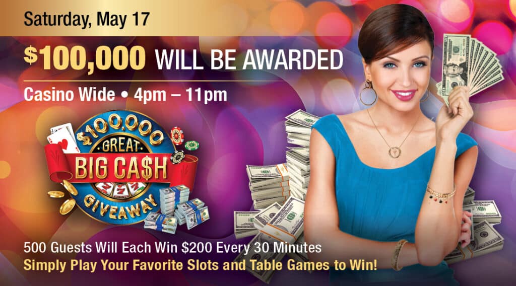 Great Big Cash Giveaway May 2025